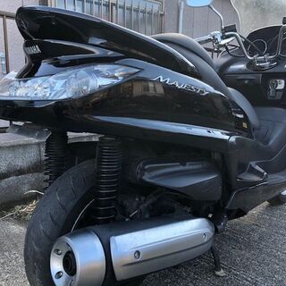 大人のライトカスタム グランドマジェスティ250 ブラック 館山南房総木更津君津富津袖ヶ浦川崎の画像