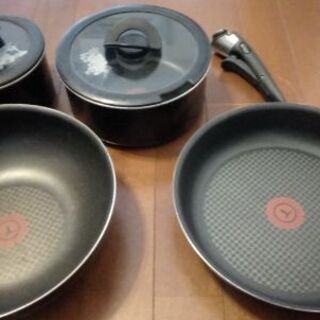 取っ手のとれるT-fal　セット