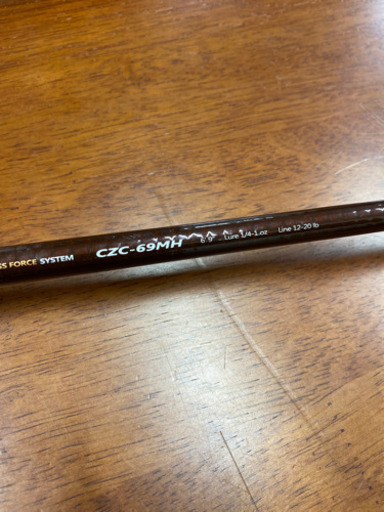 バスロッド　メジャークラフト　コルザ69MH