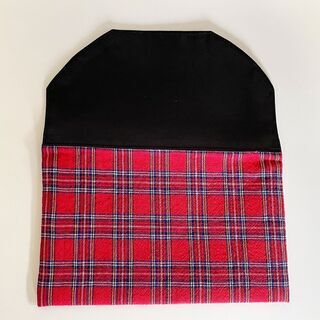 ポーチ(チェック柄) 【手作り商品】