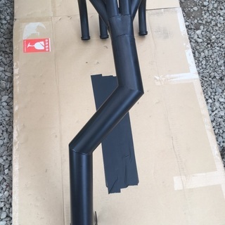 ZRX400II 手曲げ風　マットマックスシート菅　