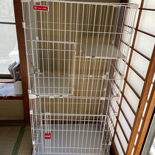 猫　ペットケージ　キャットタワー