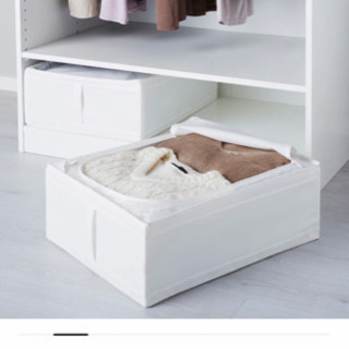 【IKEA】衣類収納　SKUBBの画像