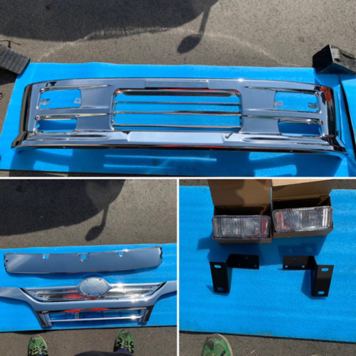 ダイナ標準ボディ用のメッキパーツセット