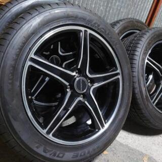 BRIDGESTONE BALMINUM  16インチ 6J 100-4H +45　195/55R16バリ山！