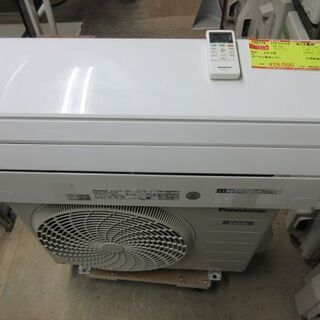 K02154 パナソニック 中古エアコン 主に6畳用 冷2.2kw／暖2.2kw