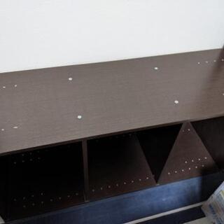 ニトリ3層カラーボックス　2つ