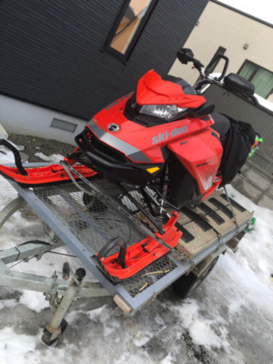 最終値下げ　ski-doo summitX 850 G4 175 スノーモービル新車から1か月