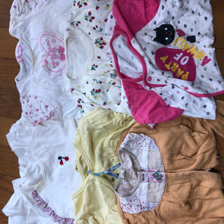 女の子　ロンパース 