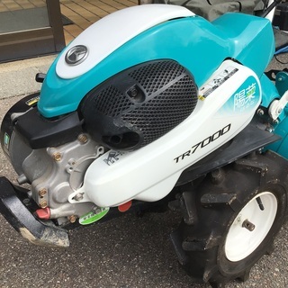 クボタTR7000 はるな 6.2馬力 美品 手押し耕運機