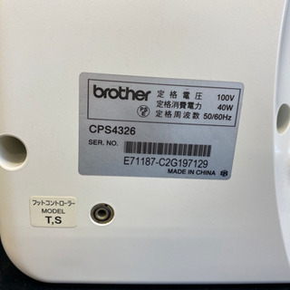 【動作確認済☺️！】brother コンピューターミシン の画像