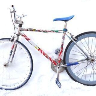 要整備 ピストバイク HARO KLINGER 700×28C ブレーキ付 シルバー ハロ