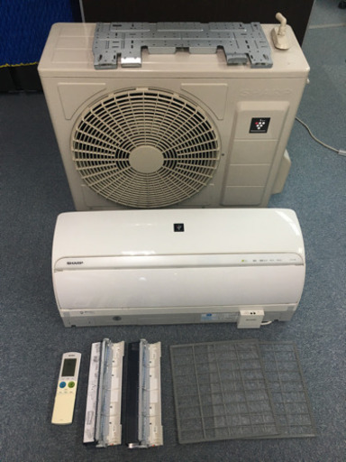 200V　リビング用　エアコン　プラズマクラスター　クーラー　冷暖房　動作良好