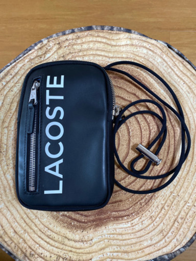 L.12.12 CUIR ANIMAネームレタリングレザースマホウォレット