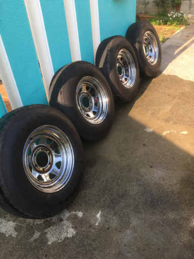 ランクル等に！CT&W メッキホイール　16インチ