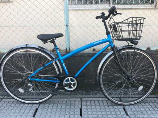 【中古自転車】27インチ 6段変速　LEDオートライト付　若林自転車　膳所店SALE中❗️