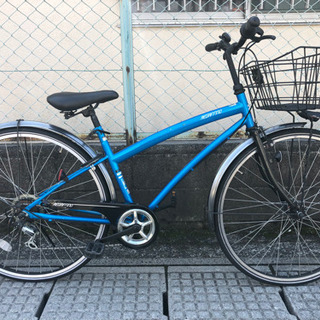 パナソニック、クロスバイク】定価5万円 700x28c 3x7段変速 本格的