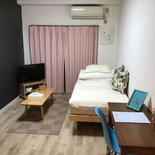 ★家賃キャンペーン初月目5.3万円、都島１R、家具家電付き、WI...