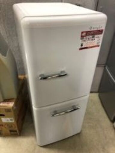 ☆中古 激安　エディオン　Gangle　ノンフロン冷凍冷蔵庫　149L　2019年製　ANG-RE151-A1　￥15,000円！