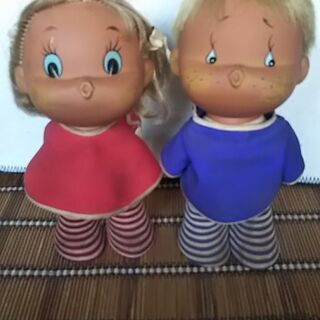 セキグチ　ポッポちゃん　カップル　キス人形？　ＳＥＫＩＧＵＣＨＩ...