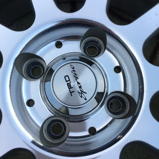 アクア　TRD アルミホイール　195/50Ｒ16  タイヤ付きの画像