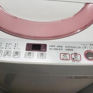掃除用品　洗濯機　2016年製　シャープ　ES-GE60R　中古　リサイクルショップ宮崎屋　　21.3.8 Kの画像
