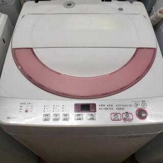掃除用品　洗濯機　2016年製　シャープ　ES-GE60R　中古　リサイクルショップ宮崎屋　　21.3.8 Kの画像