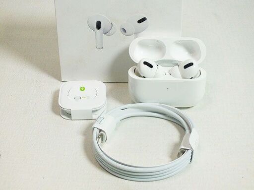 【苫小牧バナナ】Apple/アップル AirPods Pro with Wireless Charging Case MWP22J/A A2083 A284 A2190 動作〇 ノイズキャンセリング♪