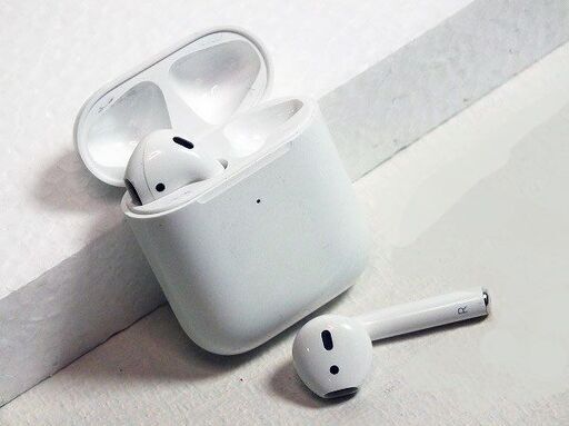 【苫小牧バナナ】アップル/Apple Air Pods with Charging Case 第2世代 MV7N2J/A 中古 動作OK A1938 A2031 A2032♪