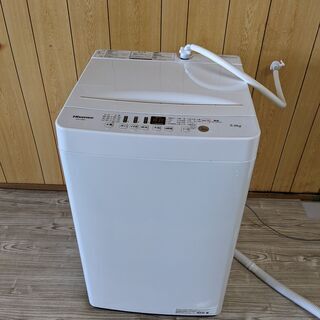 Hisense 全自動洗濯機 5.5kg 2019年製 HW-T...