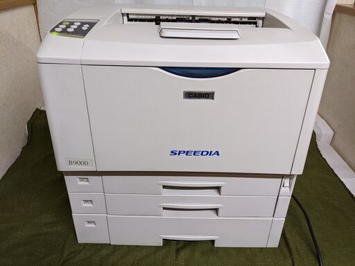 CASIO カシオ SPEEDIA B9000 A3モノクロレーザープリンタ 使用履歴404,268枚 ②