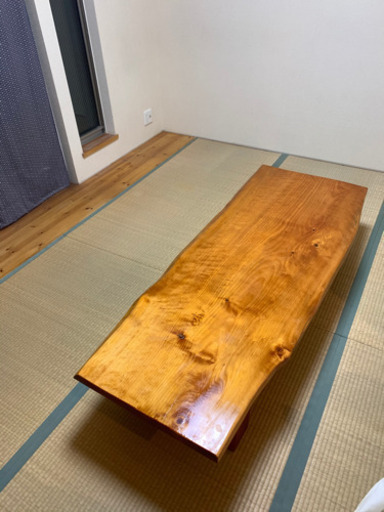 一枚板座卓　最終値下げです！