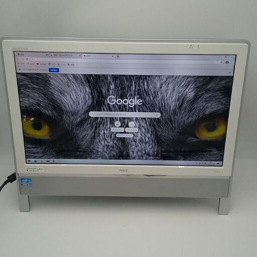 NEC 一体型デスクトップ Core i5搭載 高速新品SSD256　メモリ4G  ブルーレイ読み書き　大画面20インチ高品質液晶　Wifi対応  最新windows10