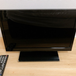 【引き取りのみ】19型 DVD内蔵 デジタルハイビジョンLEDテレビ
