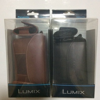 【決定しました】新品 Panasonic 本革ポーチ 2個セットの画像