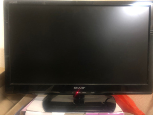 テレビ　SHARP 24インチ　決まりました