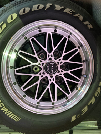 ハイエース　ホイール　WORK タイヤ　GOODYEAR