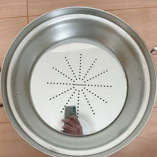 新品・未使用⭐︎ステンレス深鍋の画像