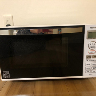 美品　ほぼ未使用　TOSHIBA電子レンジ