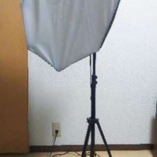 撮影用照明機材 電球5つ付きの画像