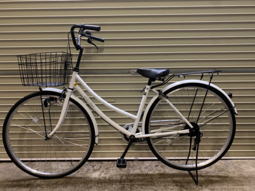 自転車　ホワイト