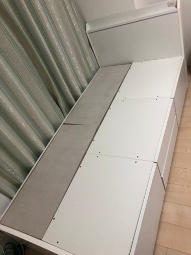 ニトリ　収納付きシングルベット