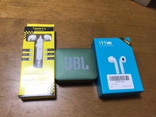 最終値下げ！　JBL GO2 スピーカー　プラス　ワイヤレスイヤホン　2個