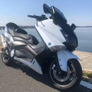ヤマハ T-MAX530 ABS 4型 SJ12J 車検R4年5月迄！ 検) SKYWAVE MAJESTY N-MAX S-MAX マジェスティ スカイウェブ YZF R1 CBR 10R NSR CB Zの画像