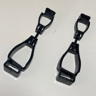 黒2個　グローブホルダー グローブクリップ 手袋の画像