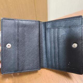 レディース　二つ折り財布　がま口付の画像