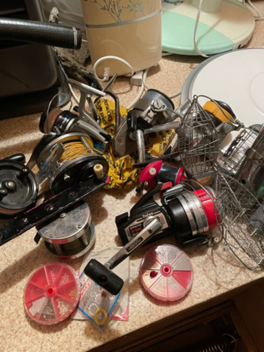 釣具色々リール10個くらいその他