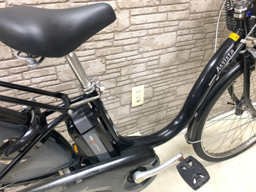 新生活応援SALE 東京23区配達無料　新基準　ブリヂストン　アシスタ　純正新品バッテリー8.9Ah リチウム 電動自転車 中古☆26インチ