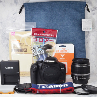 初心者向け○Wi-Fi転送○手ぶれ補正○キャノン EOS kiss X3 1ヶ月