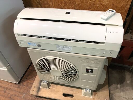 【動作保証60日間あり】SHARP 2014年 6畳用 ルームエアコン AY-D22SD プラズマクラスター【管理KR164】